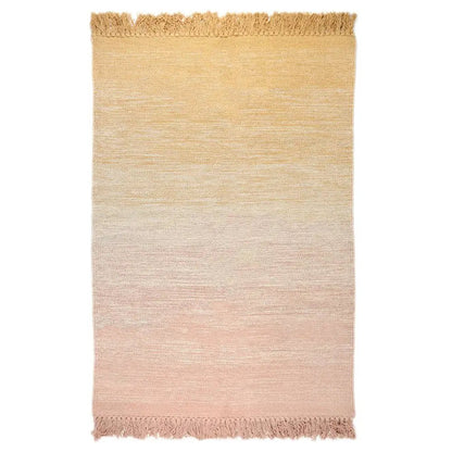 Alfombra infantil de algodón KIRTHY NUDE - Sueños de Cigueña 
