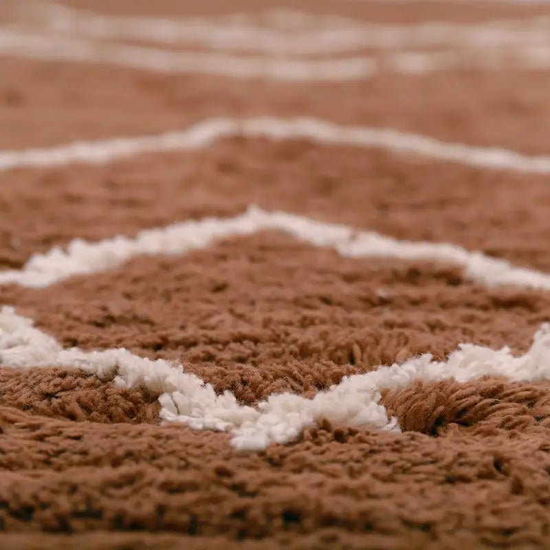 Alfombra infantil de algodón lavable LÄSSA TOFFEE S - Sueños de Cigueña