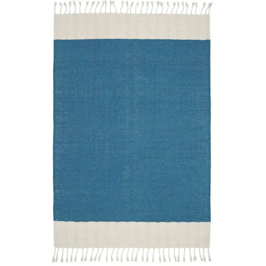 Alfombra infantil de algodón LUCIA BLEU - Sueños de Cigueña 