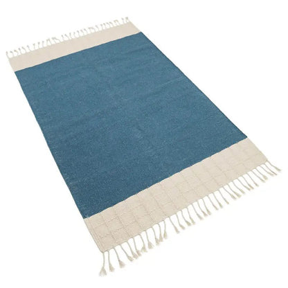 Alfombra infantil de algodón LUCIA BLEU - Sueños de Cigueña 