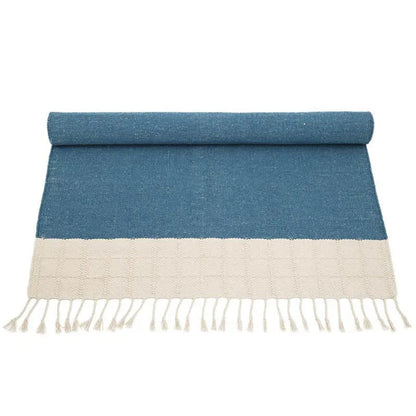 Alfombra infantil de algodón LUCIA BLEU - Sueños de Cigueña 