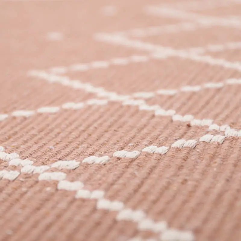 Alfombra infantil MALLORCA ROSE ARGILE - Sueños de Cigueña 