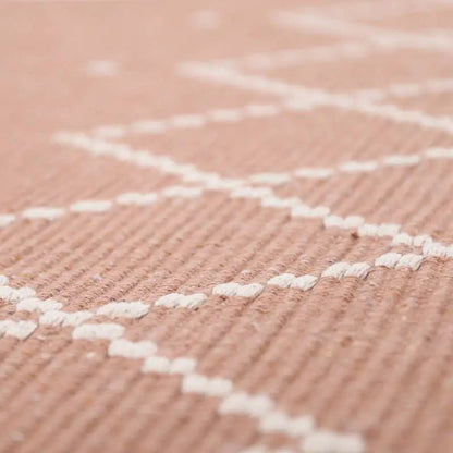 Alfombra infantil MALLORCA ROSE ARGILE - Sueños de Cigueña 