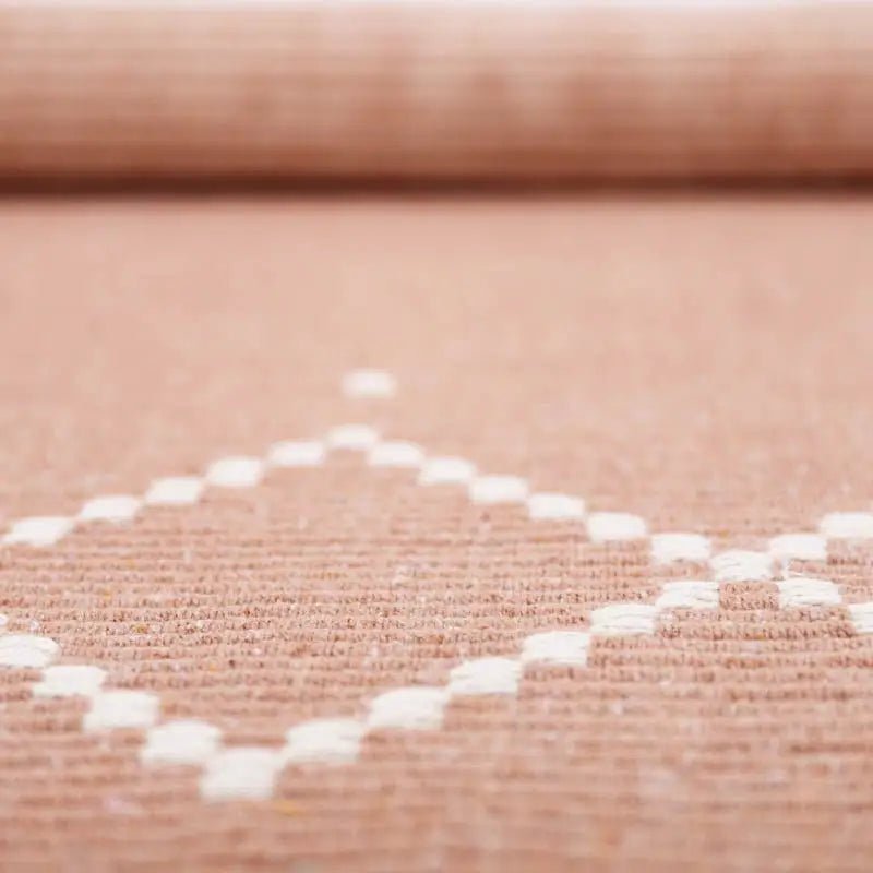 Alfombra infantil MALLORCA ROSE ARGILE - Sueños de Cigueña 