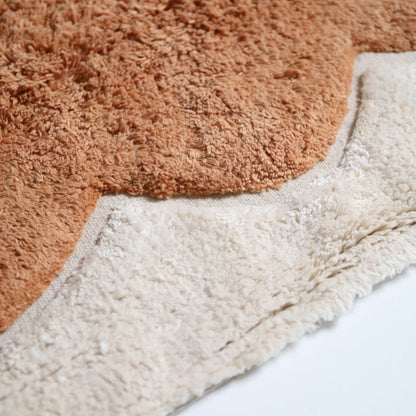 Alfombra infantil de diseño galleta Alfonsina "tostada" 100x150cm - Sueños de Cigueña