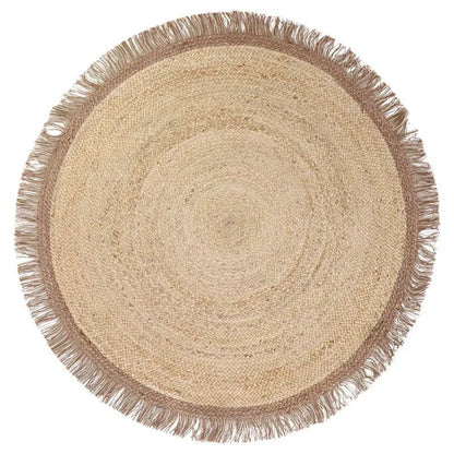 THAR Alfombra Infantil jute con pompones - Sueños de Cigueña