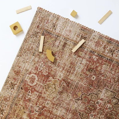 Alfombra de jute y algodón POOLA - Sueños de Cigueña 