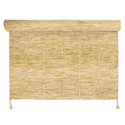 Alfombra de lana LHENA JAUNE BRUN L - Sueños de Cigueña 