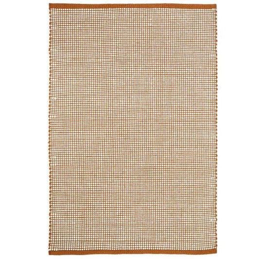 Alfombra de lana BERGEN CARAMEL XS - Sueños de Cigueña 