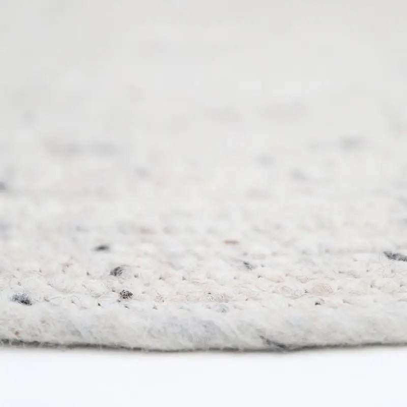 Alfombra de lana redonda NEETHU NATUREL M - Sueños de Cigueña 