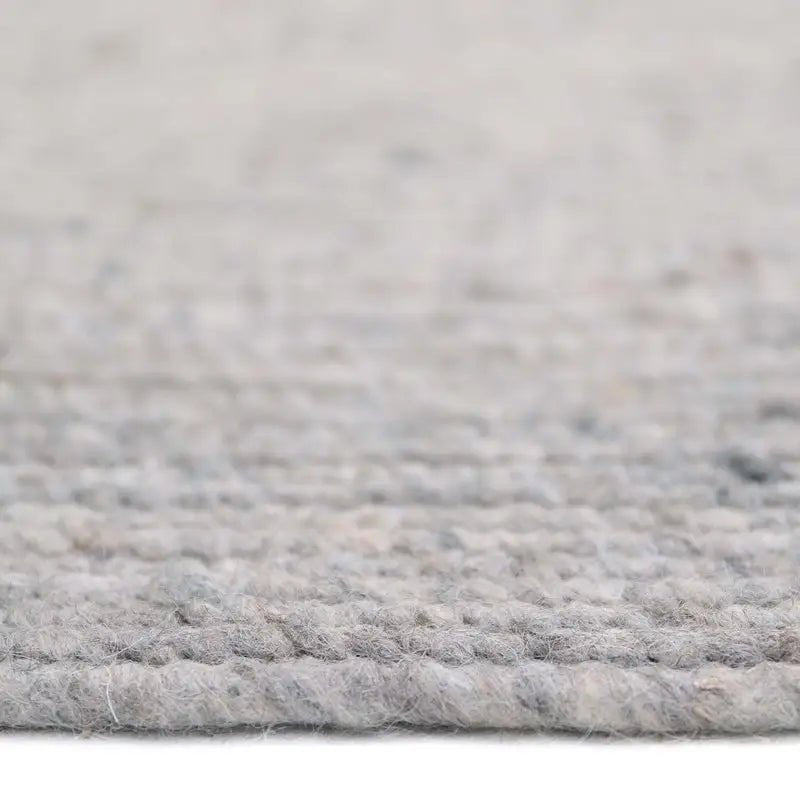 Alfombra de lana redonda NEETHU GRIS L - Sueños de Cigueña 