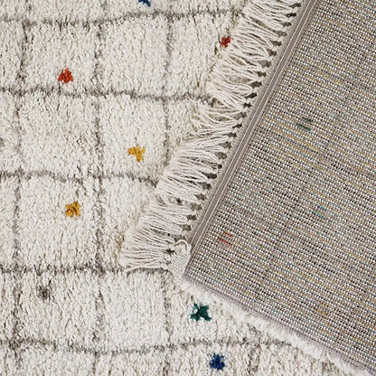Alfombra infantil de algodón multicolores RITTAH M - Sueños de Cigueña 