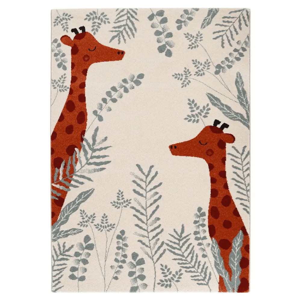 Alfombra infantil de Jirafas NISU M 120x170 - Sueños de Cigueña