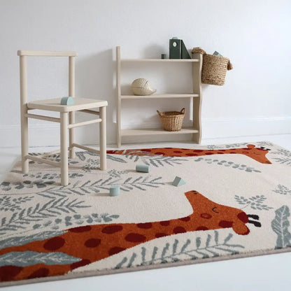 Alfombra infantil de Jirafas NISU M 120x170 - Sueños de Cigueña