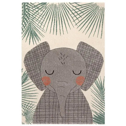 Alfombra infantil éléphant JUNKO - Sueños de Cigueña