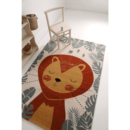Alfombra infantil Leon ICHIRO M 120x170 - Sueños de Cigueña 