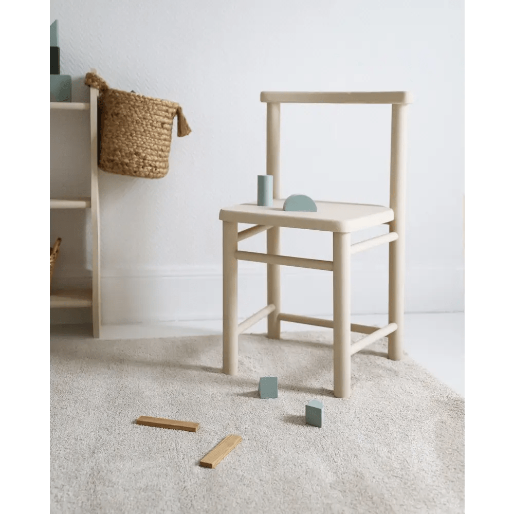 Alfombra lavable en maquina ETICO CREME S - Sueños de Cigueña 