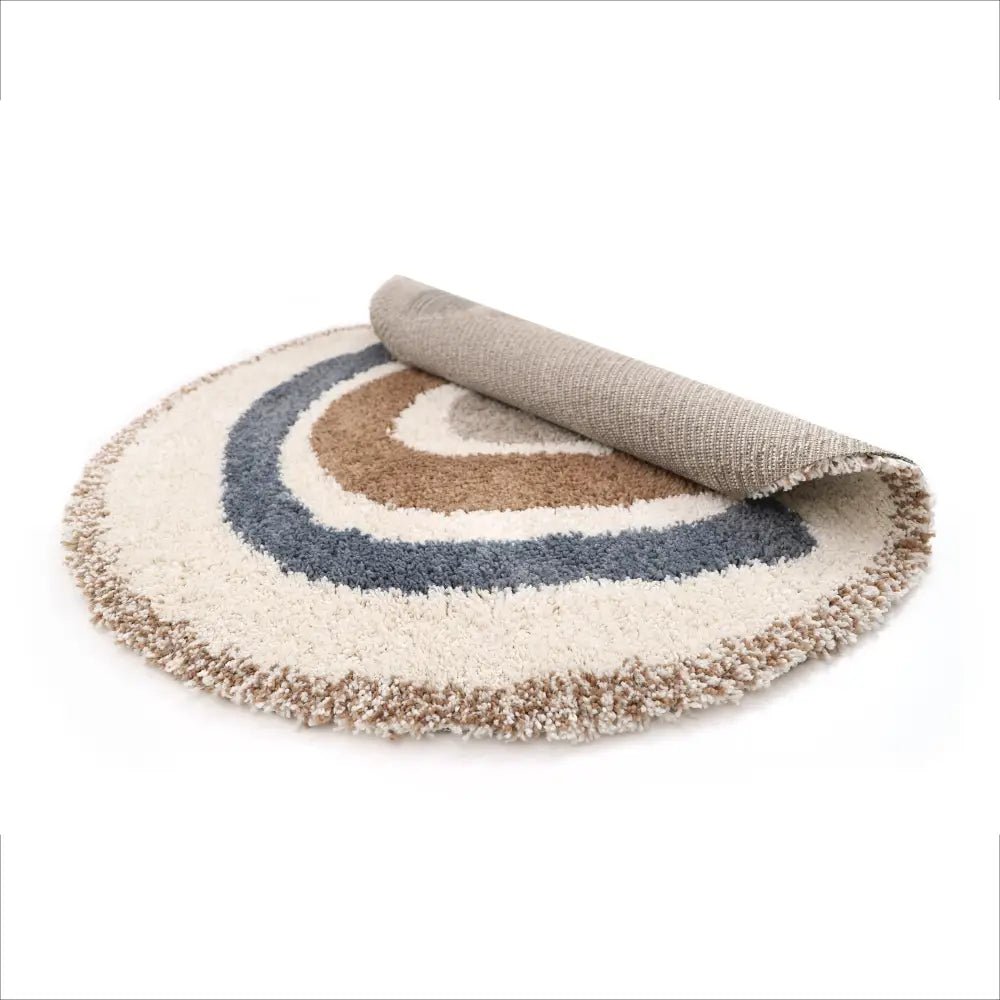 Alfombra infantil Bohemian Rainbow Bleu - Sueños de Cigueña 