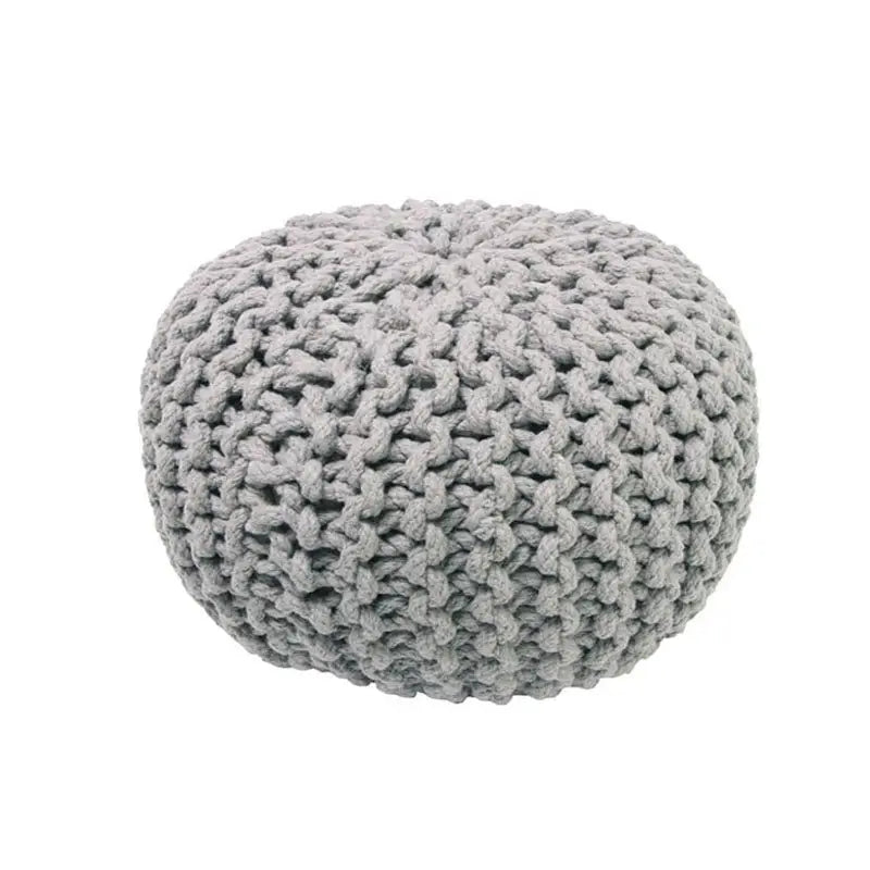 Pouf enfant coton LILI GRIS - Sueños de Cigueña