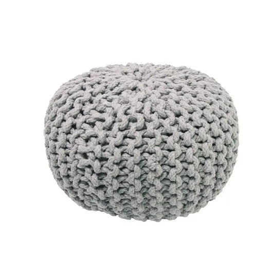 Pouf enfant coton LILI GRIS - Sueños de Cigueña