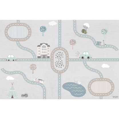 Alfombra Vinilica 120x160 Mod. CITY - SUEÑOS DE CIGUEÑA - Sueños de Cigueña