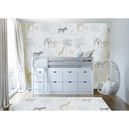 Alfombra Vinilica 120x160 Mod. JUNGLE - SUEÑOS DE CIGUEÑA - Sueños de Cigueña