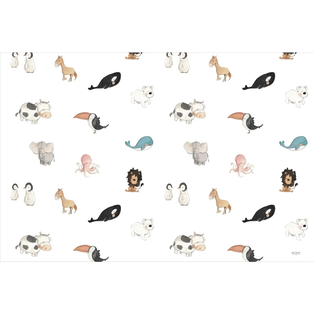 Alfombra Vinilica 120x160 SDC ANIMALS - Sueños de Cigueña 