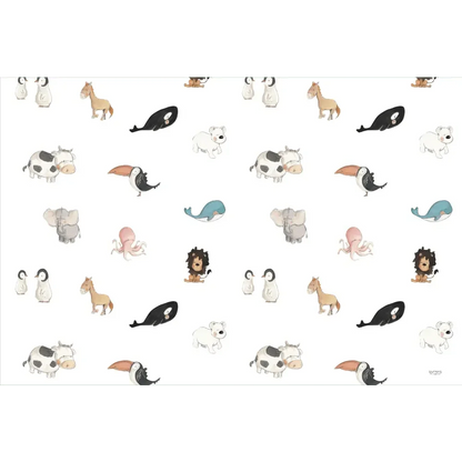 Alfombra Vinilica 120x160 SDC ANIMALS - Sueños de Cigueña
