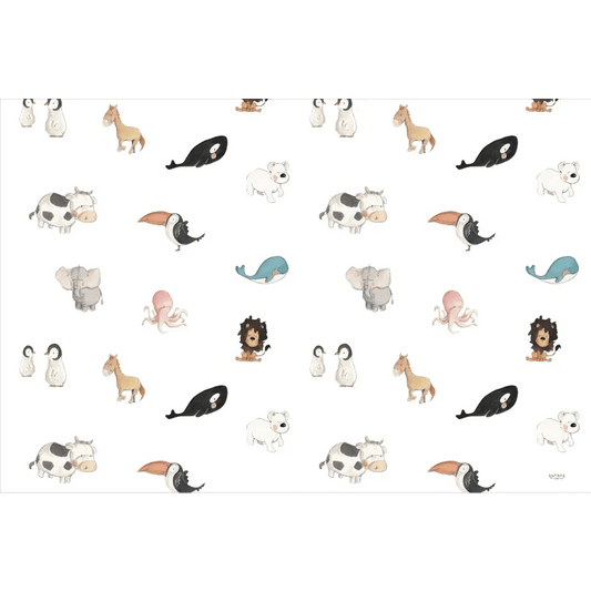 Alfombra Vinilica 120x160 SDC ANIMALS - Sueños de Cigueña