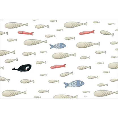 Alfombra Vinilica 120x160 SDC FISH - Sueños de Cigueña