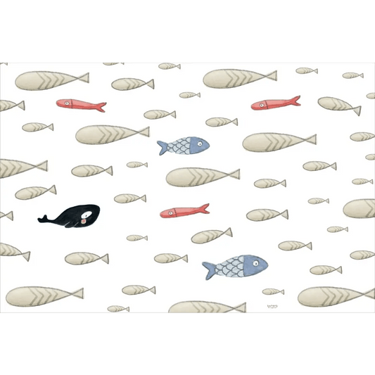 Alfombra Vinilica 120x160 SDC FISH - Sueños de Cigueña