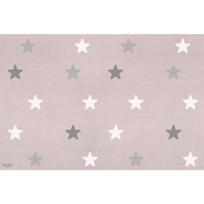 Alfombra Vinilica 120x160 Mod. STARS - Sueños de Cigueña 