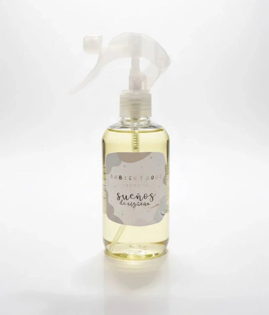 Fragancia Ambientador 250ML Infantil Sueños de Cigueña con Fragancia Suave de Bebé - Sueños de Cigueña 