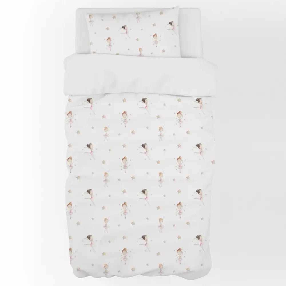 Funda Nordica para CUNA Bailarinas - SUEÑOS DE CIGUEÑA - Sueños de Cigueña 