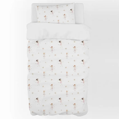 Funda Nordica para CUNA Bailarinas - SUEÑOS DE CIGUEÑA - Sueños de Cigueña 