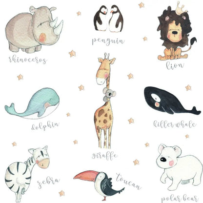 Papel Pintado ANIMALS SDC-CC-003 - Sueños de Cigueña 