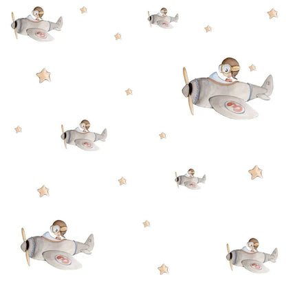 Papel Pintado CUCO SDC-CC-001 - Sueños de Cigueña 