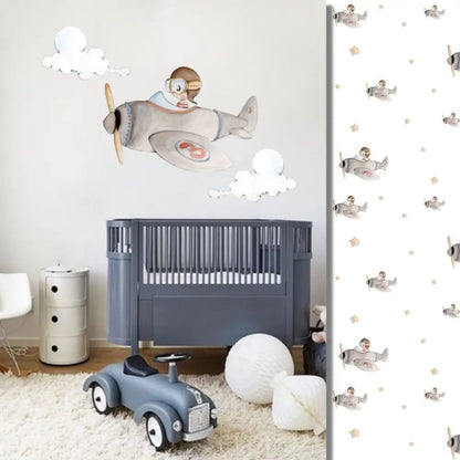 Papel Pintado CUCO SDC-CC-001 - Sueños de Cigueña 