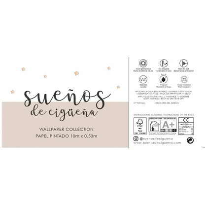 Papel Pintado CUCO SDC-CC-001 - Sueños de Cigueña 
