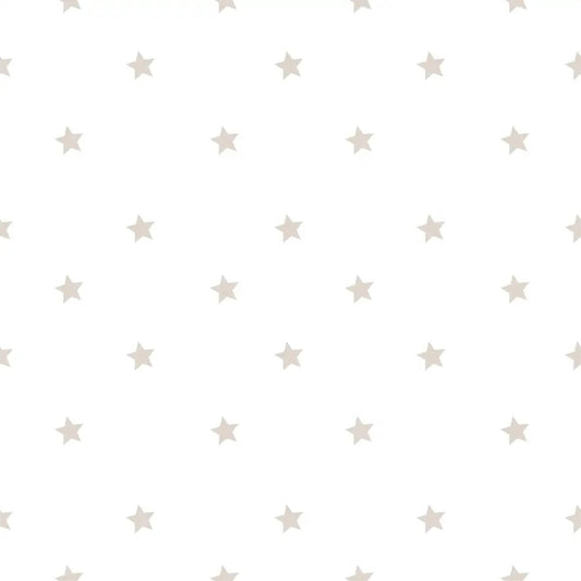 Papel Pintado ESTRELLAS Beige - Sueños de Cigueña 