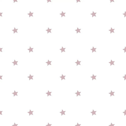 Papel Pintado ESTRELLAS Rosa empolvado - Sueños de Cigueña 
