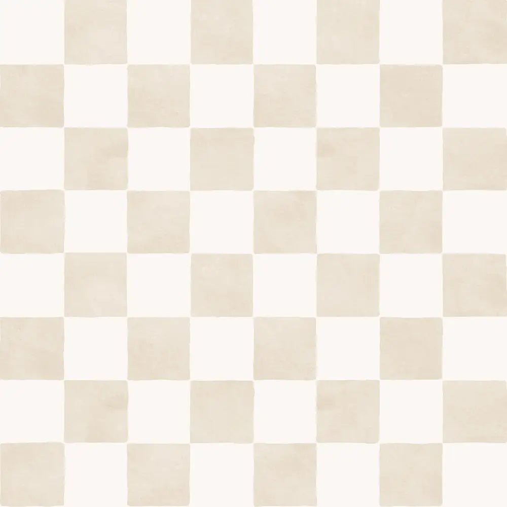Papel Pintado Infantil "Damas" Acuarela Beige - Sueños de Cigueña 