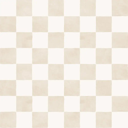 Papel Pintado Infantil "Damas" Acuarela Beige - Sueños de Cigueña 