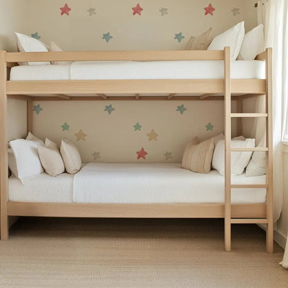 Papel Pintado Infantil Estrellas en acuarela Multicolor - Sueños de Cigueña 