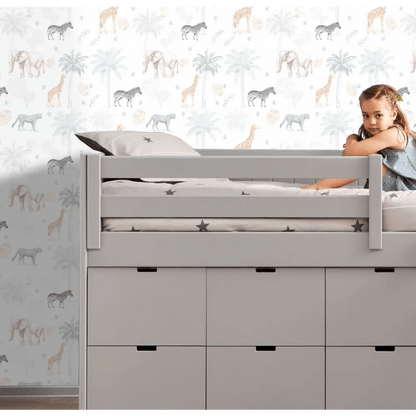 Papel Pintado JUNGLA SDC-JG-001 - Sueños de Cigueña 