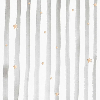 Papel Pintado RAYA ACUARELA SDC-UV-002 GRIS - Sueños de Cigueña