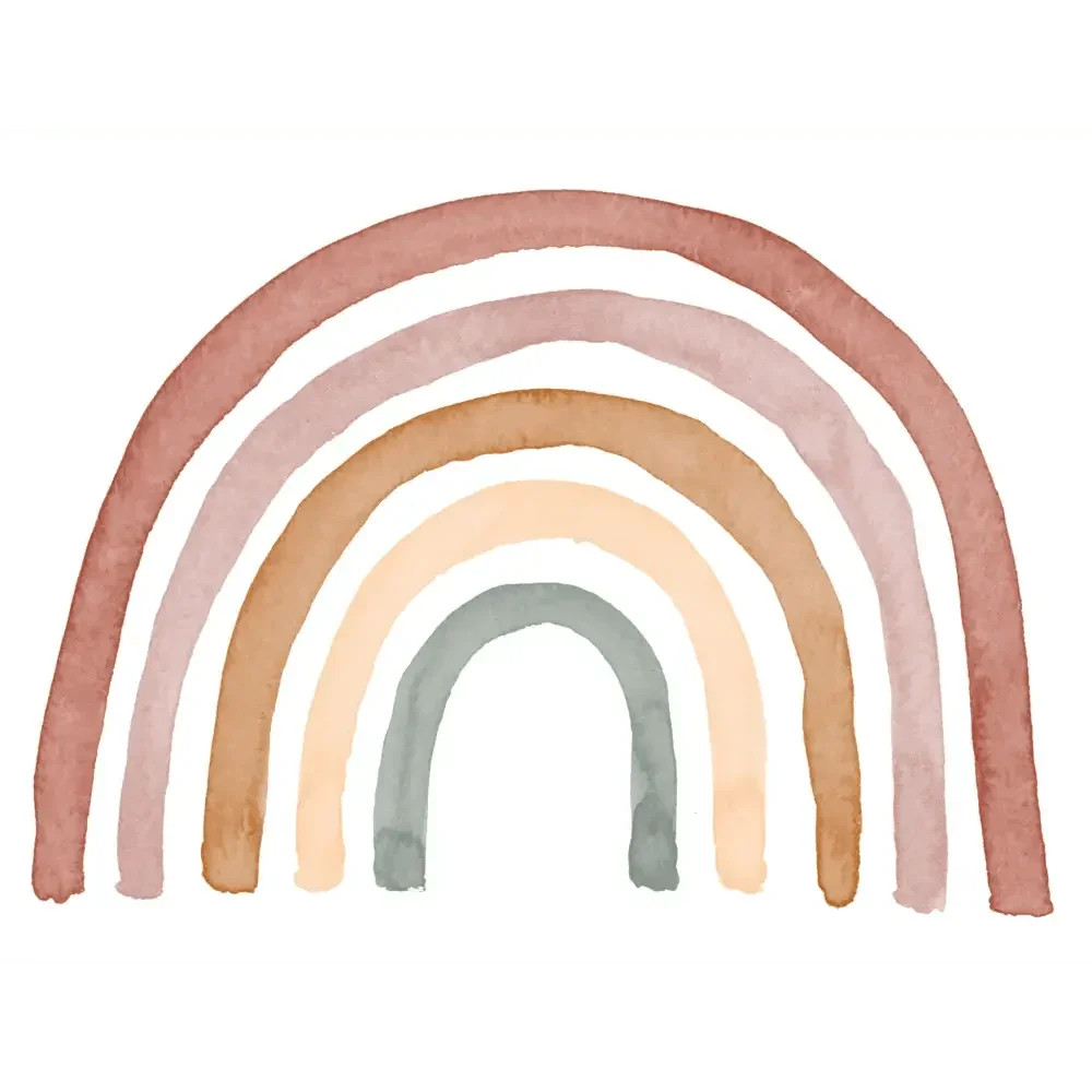 Vinilo Decorativo Infantil RAINBOW - SUEÑOS DE CIGUEÑA - Sueños de Cigueña 