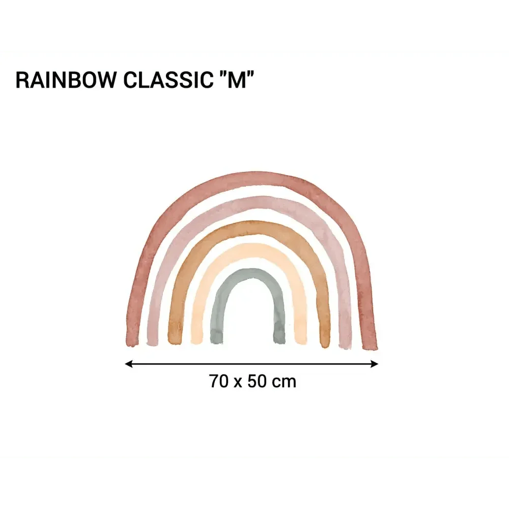 Vinilo Decorativo Infantil RAINBOW - SUEÑOS DE CIGUEÑA - Sueños de Cigueña 
