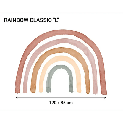 Vinilo Decorativo Infantil RAINBOW - SUEÑOS DE CIGUEÑA - Sueños de Cigueña 