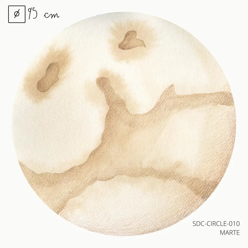 Vinilo Circle Ø95cm "MARTE" - Sueños de Cigueña 